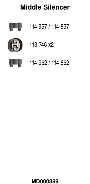 Mittelschalld&auml;mpfer