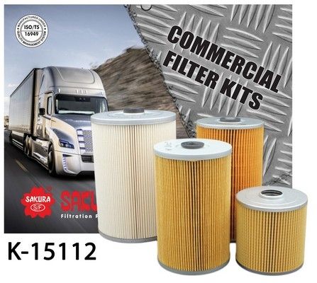 FILTER KIT OIL AIR FUEL CABIN - TecDoc Only