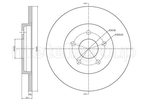 Brake Disc 23-0683C