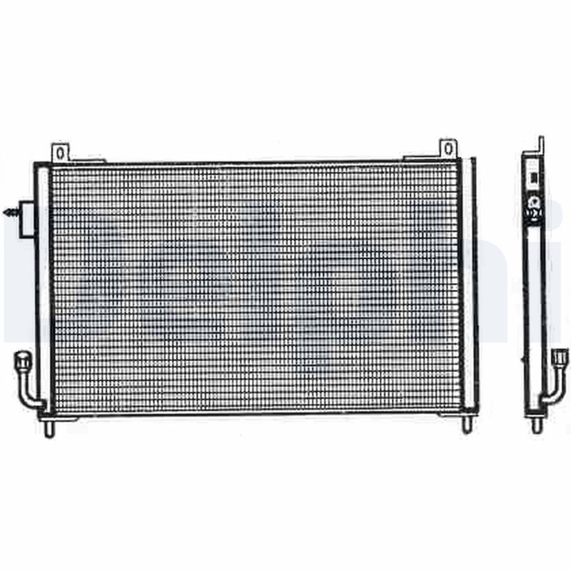 Condenser, air conditioning TSP0225357