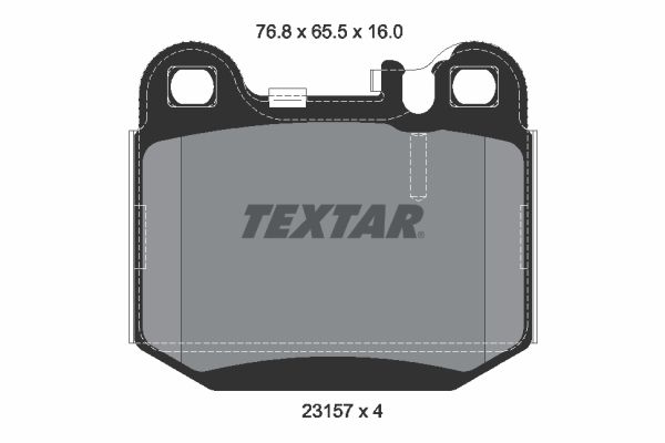 Brake Pad Set, disc brake 2315702