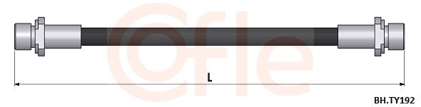 92.BH.TY192 COFLE fékcső