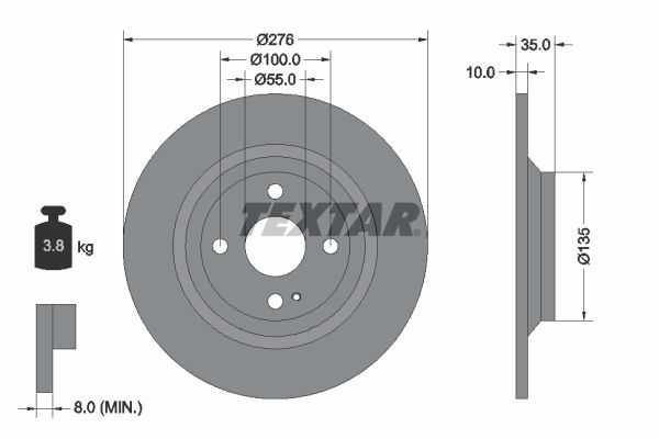 Brake Disc 92188303