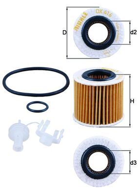 Oil Filter OX 416D2