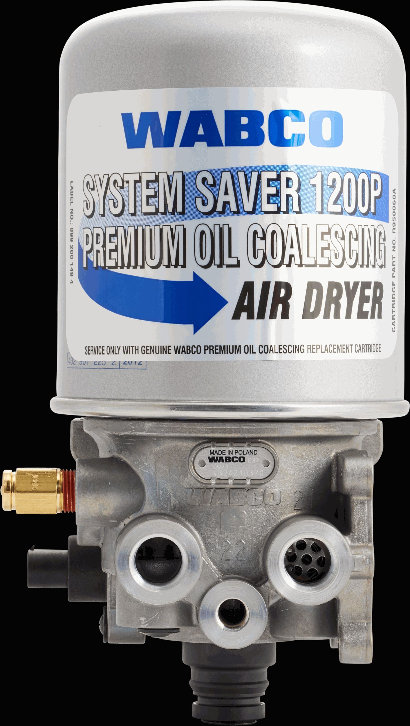 Secador de aire, sistema de aire comprimido