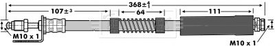 BBH6986 BORG & BECK fékcső