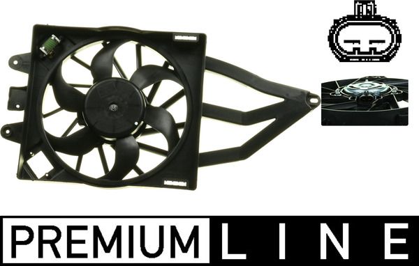 CFF 315 000P MAHLE BEHR *** PREMIUM LINE *** ventilátor, motorhűtés