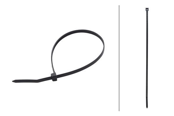 ATTACHE-CABLE PLASTIQUE NOIR  5402