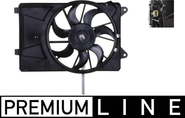 L&uuml;fter, Motork&uuml;hlung