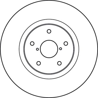 TRW BRAKE DISC - TecDoc 2