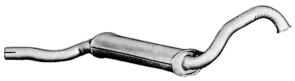 Mittelschalldämpfer