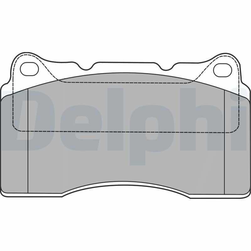 Brake Pad Set, disc brake LP1422