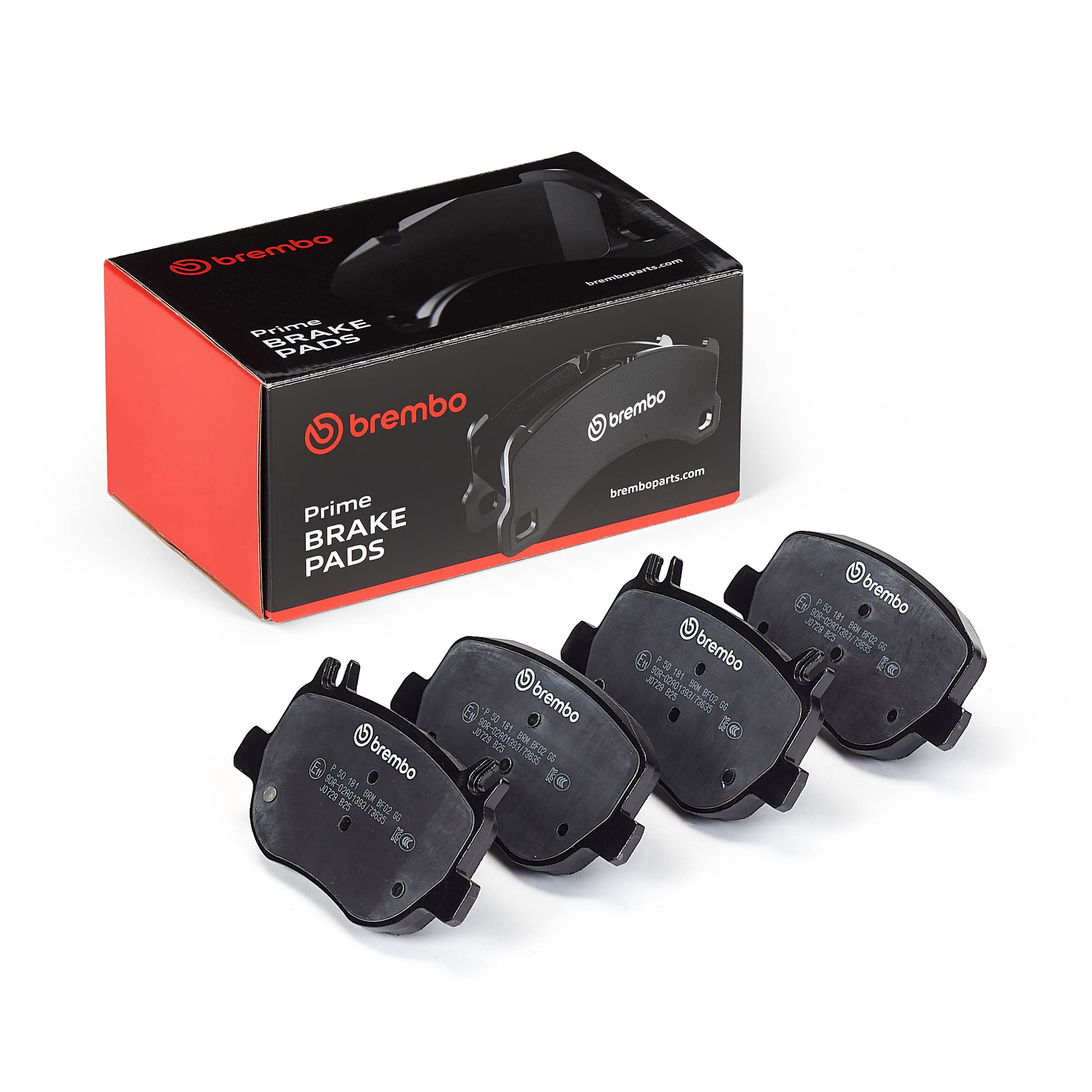 Brembo P 50 181 Bremsbelagsatz, Scheibenbremse
