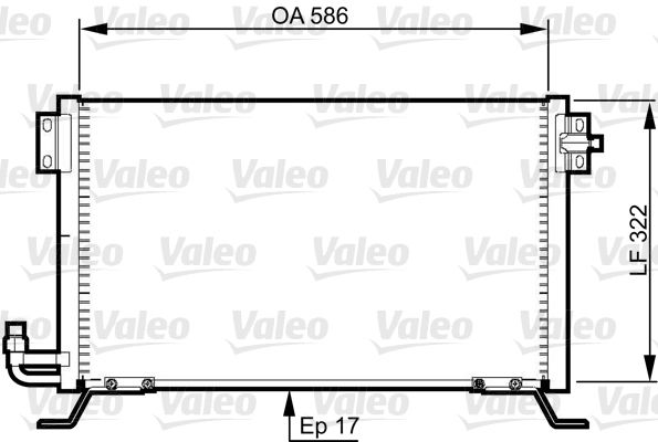 CONDENSEUR VOLVO FH12-SERIES