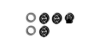 Montagesatz, Abgasanlage