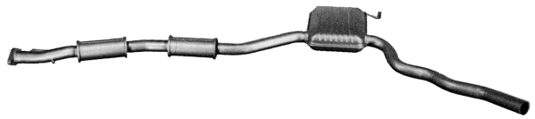 Mittelschalldämpfer