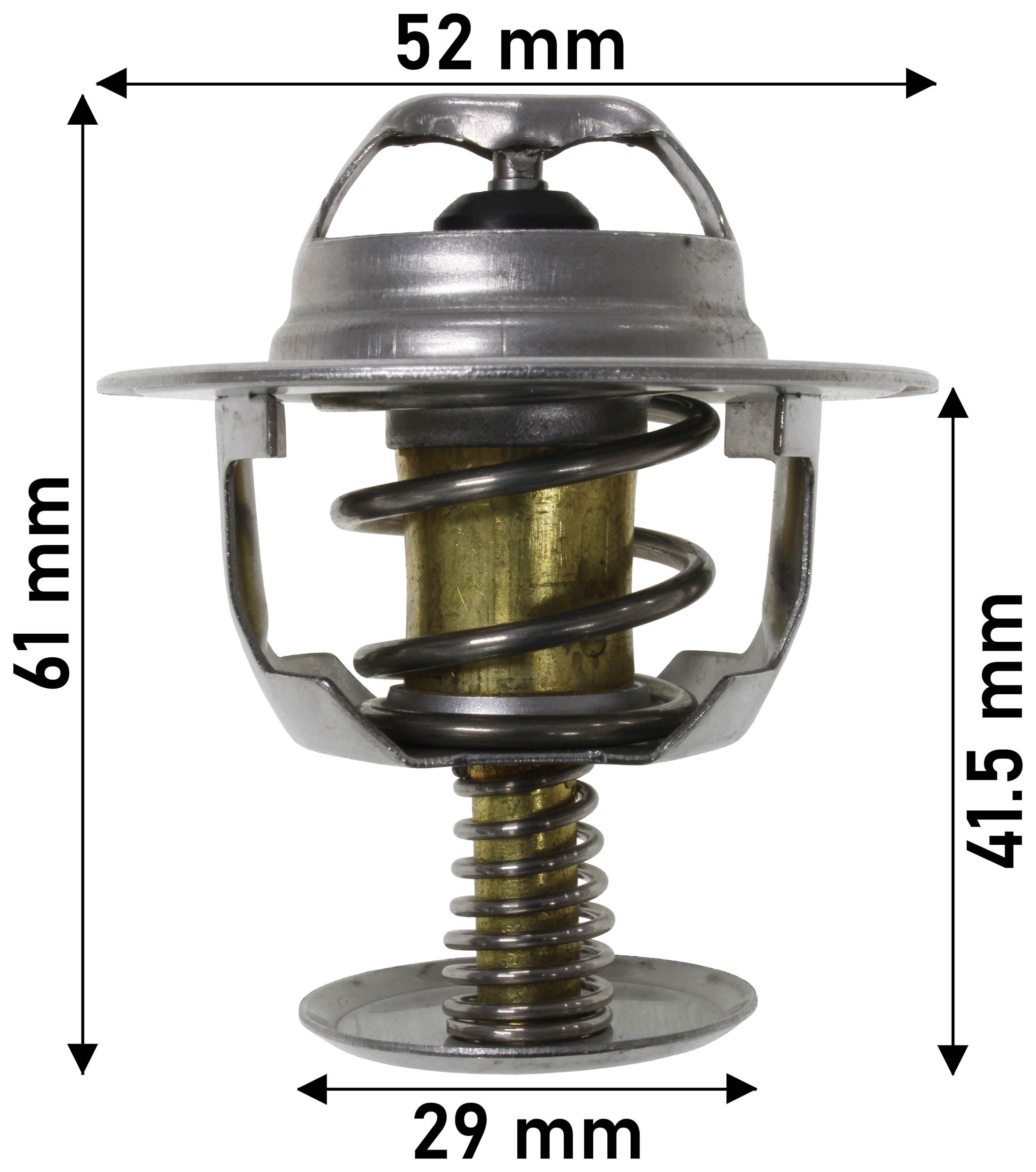 THERMOSTAT 52MM DIA 77C HONDA - TecDoc Only