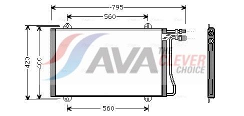 Kondensator, Klimaanlage