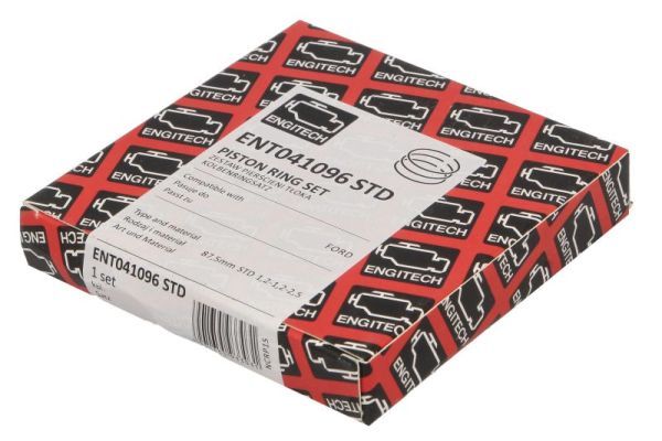 ENGITECH ENT041096 STD - Kolbenringsatz