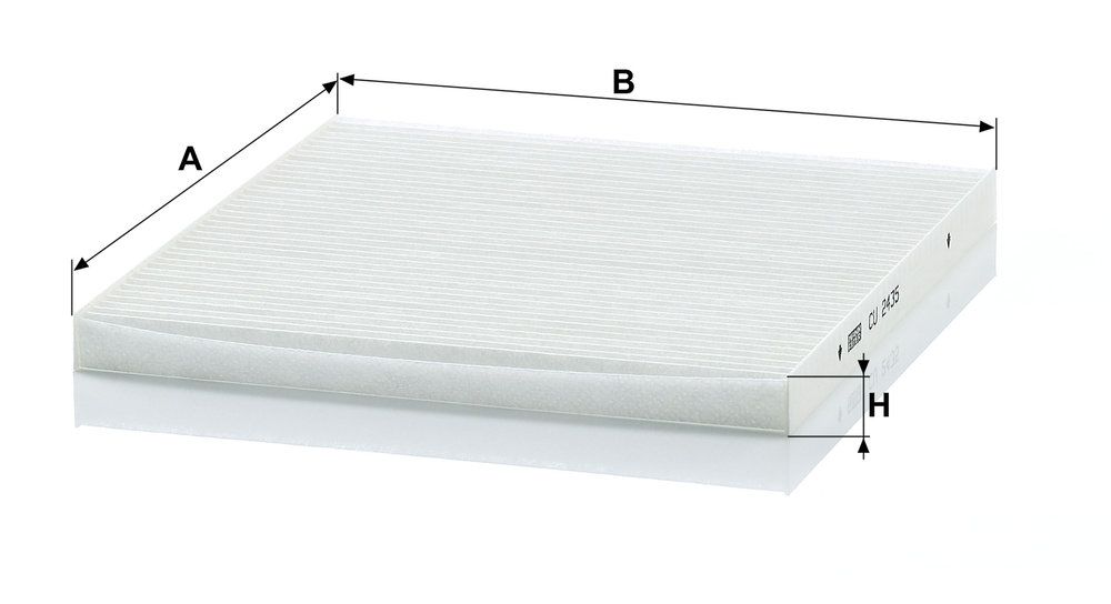 Filter, Innenraumluft Filter, Innenraumluft