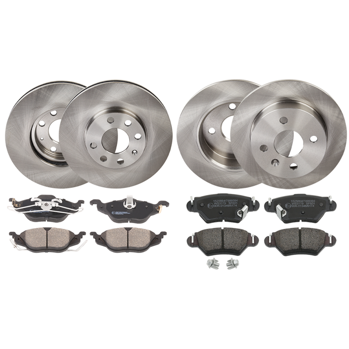 Remmenset, remschijf