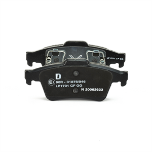 Brake Pad Set, disc brake LP1701