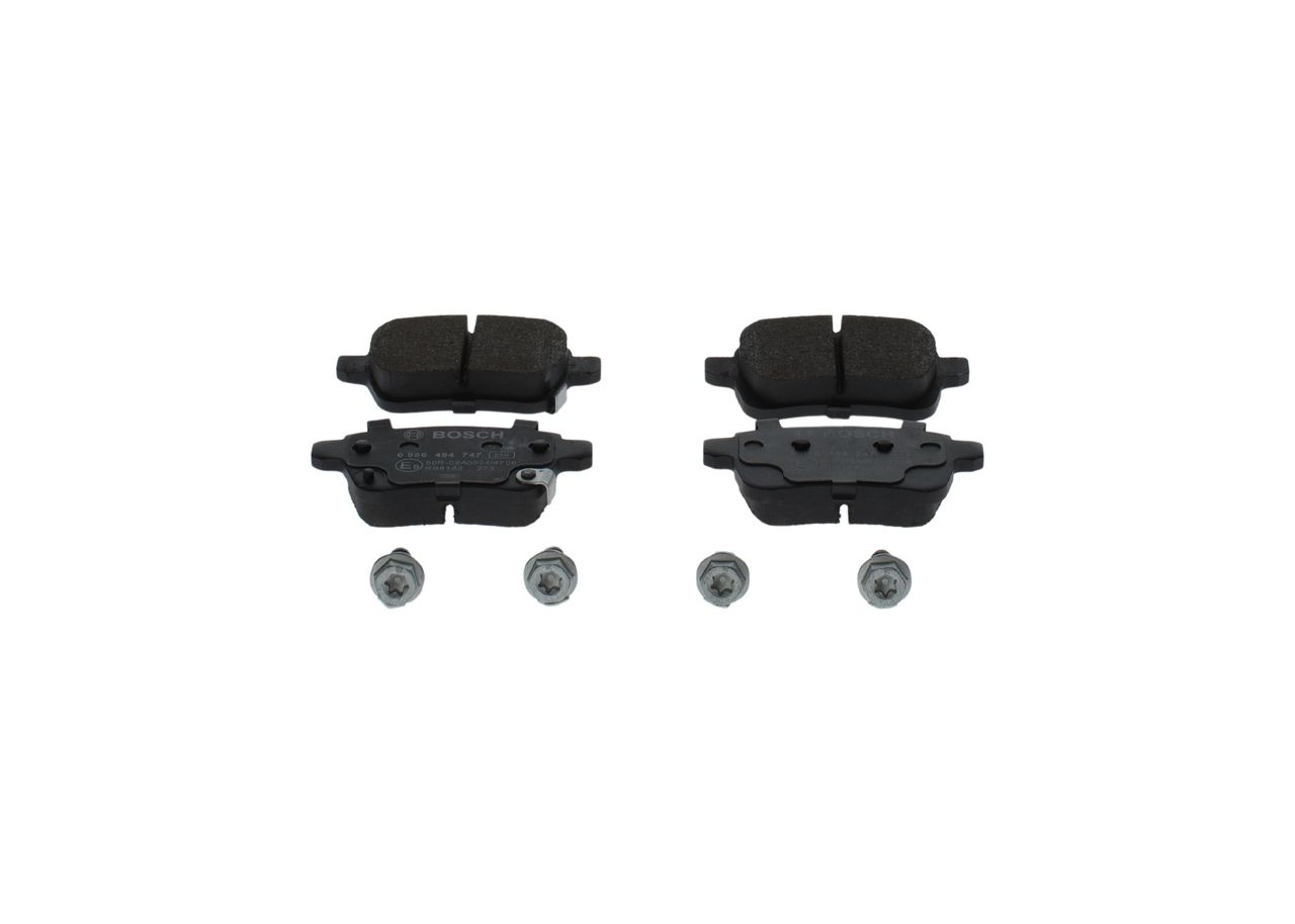 BOSCH 0 986 494 747 Brake Pad Set, disc brake