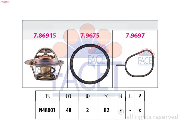 Thermostat, Kühlmittel