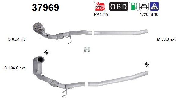 AS 37969 - Katalysator