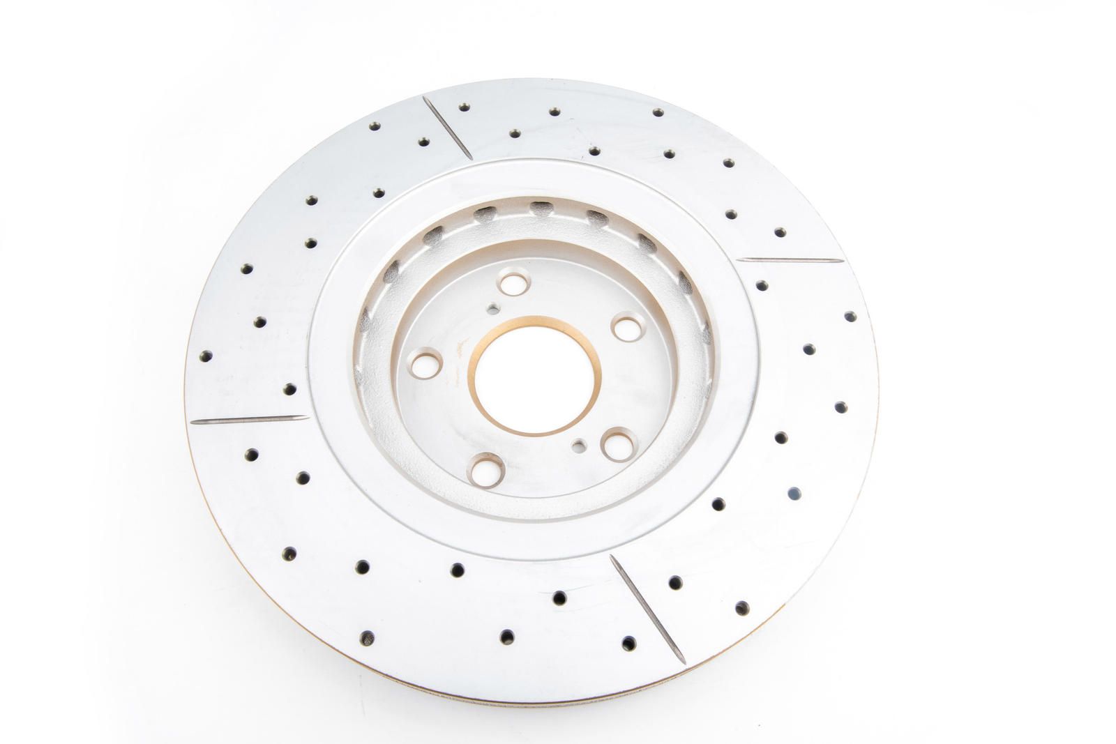 Street Gold Cross-drill/Slotted KP [ Lexus/Toyota Kluger 14-> F ] - TecDoc 2