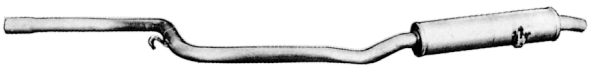 Mittelschalldämpfer