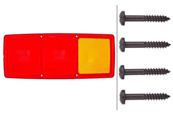Lichtscheibe, Heckleuchte