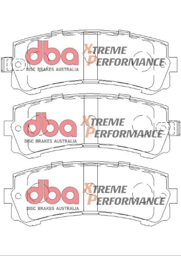 DBA XP PERFORMANCE BRAKE PADS [ Nissan Patrol 4.8 GUII / 01-12 R ] - TecDoc Only