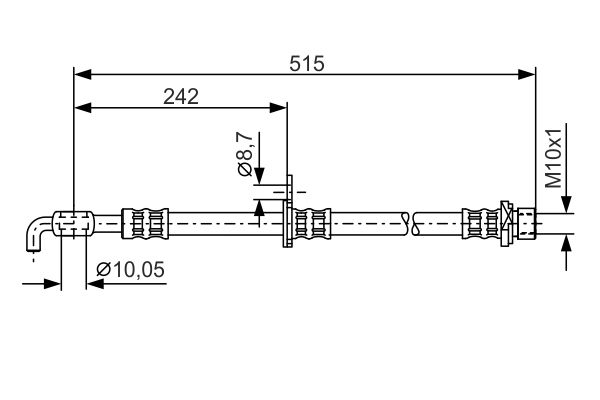 Brake Hose 1 987 476 780