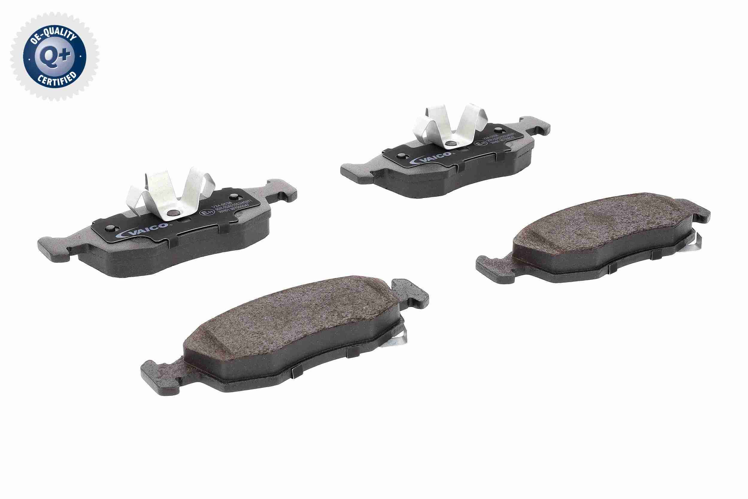 Bremsbelagsatz, Scheibenbremse