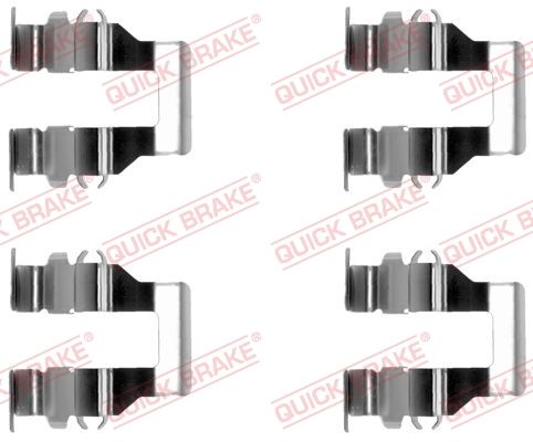 Accessory Kit, disc brake pad 109-1199