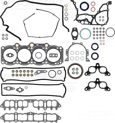 Juego completo de empaques, motor