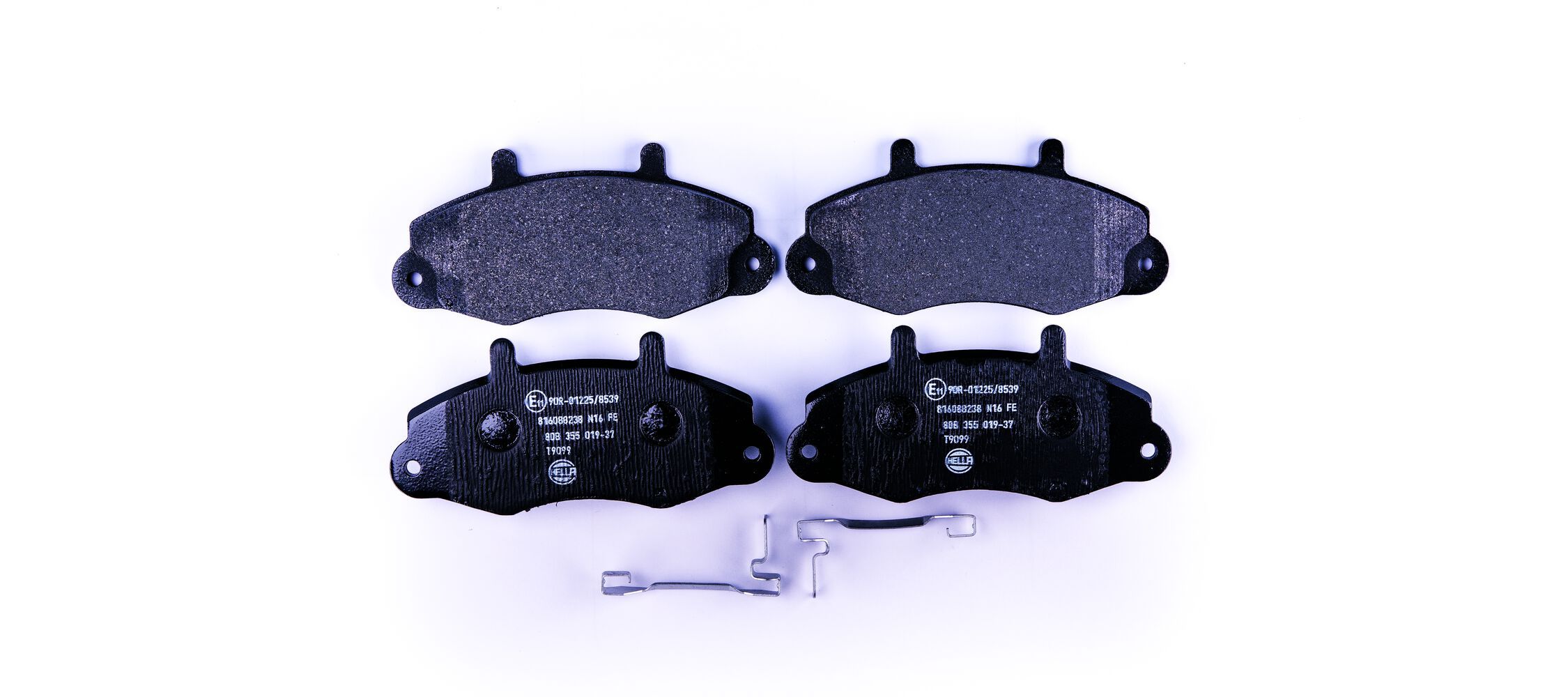 HELLA 8DB 355 019-371 - Bremsbelagsatz, Scheibenbremse