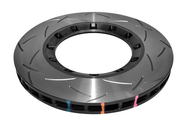 5000 Rotor T3 Slot - With Replacement NAS Nuts -KP [ Subaru WRX STi [Brembo 6 Pot R Yellow Calipers] 19 Inch Rim 04/17-> F ] - TecDoc 1