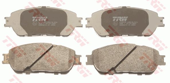 TRW DISC BRAKE PADS - TecDoc 2