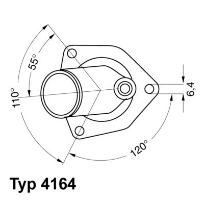 Thermostat, Kühlmittel