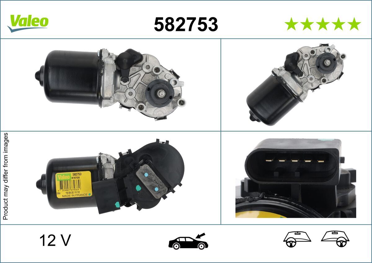 VALEO 582753 - Wischermotor
