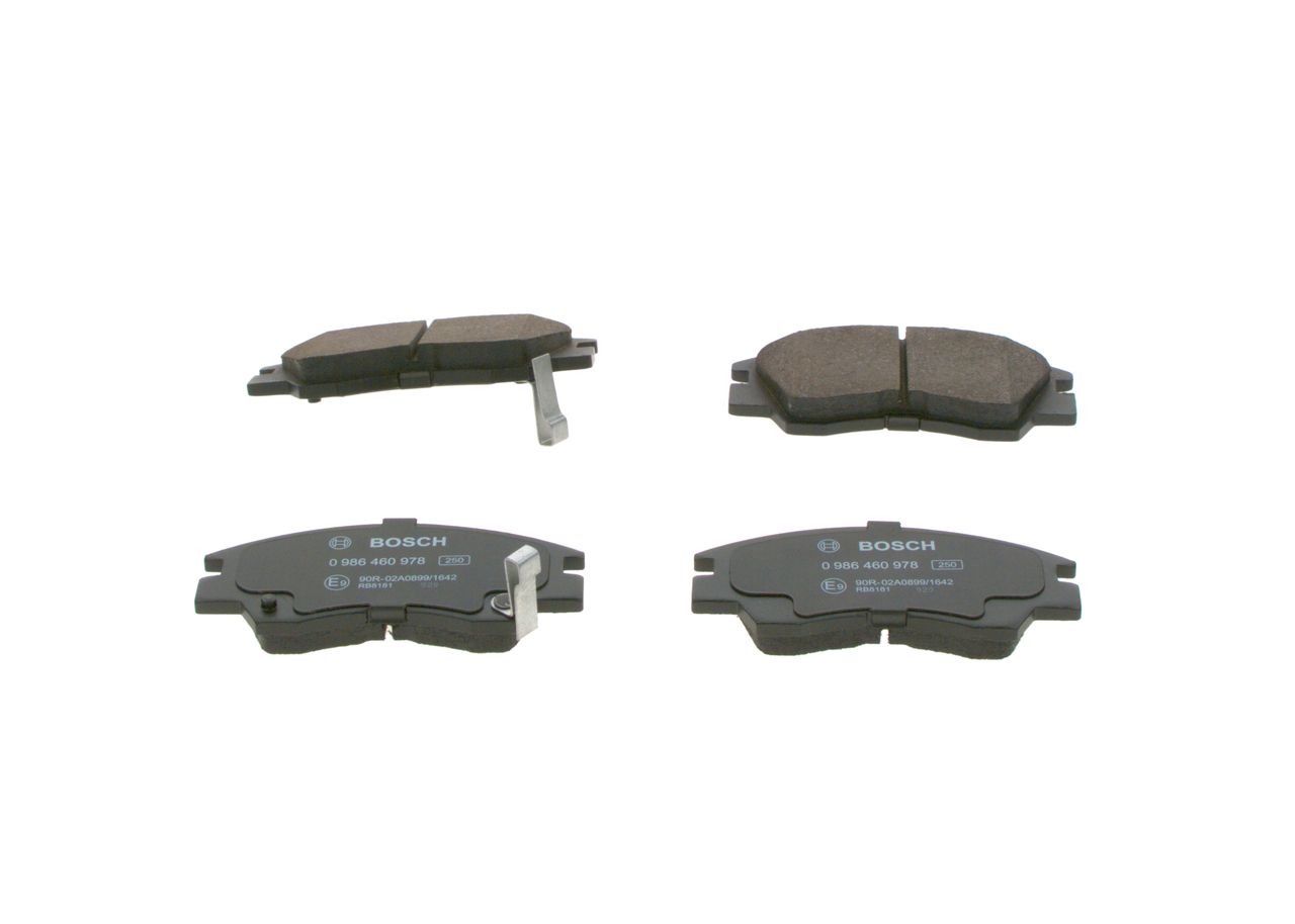 Brake Pad Set, disc brake 0 986 460 978