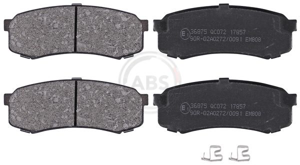 Brake Pad Set, disc brake 36875