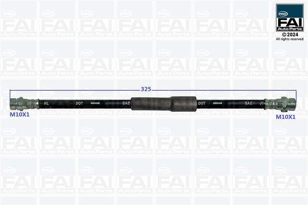 FPBH191 FAI AutoParts PRO fékcső