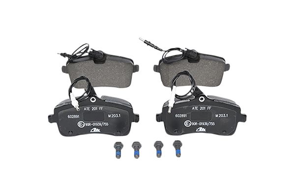 Brake Pad Set, disc brake 13.0460-2891.2