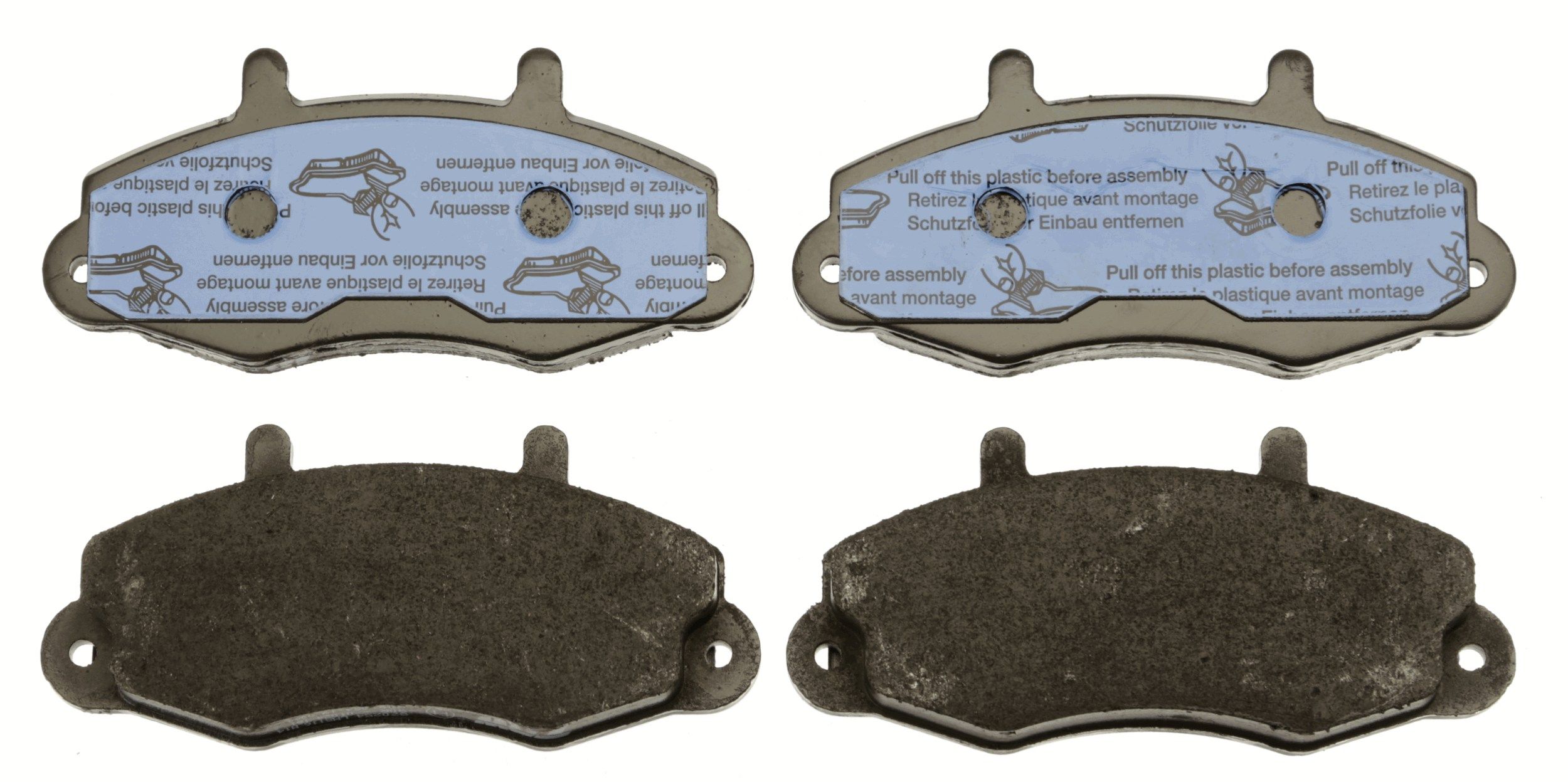TRW DISC BRAKE PADS - TecDoc 2