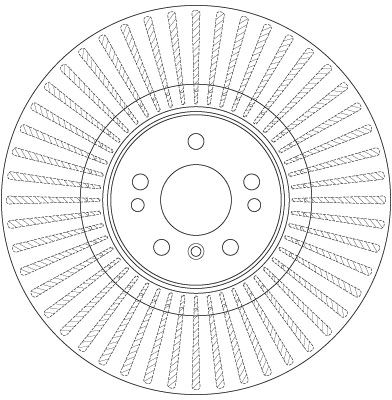 TRW BRAKE DISC - TecDoc 2