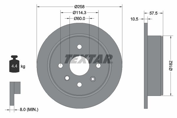 Brake Disc 92163003