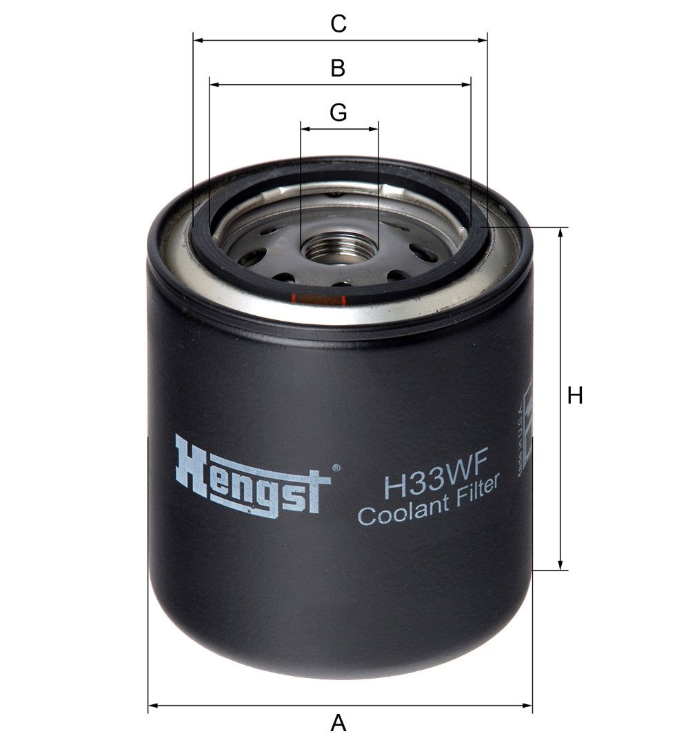 Filtro de refrigerante